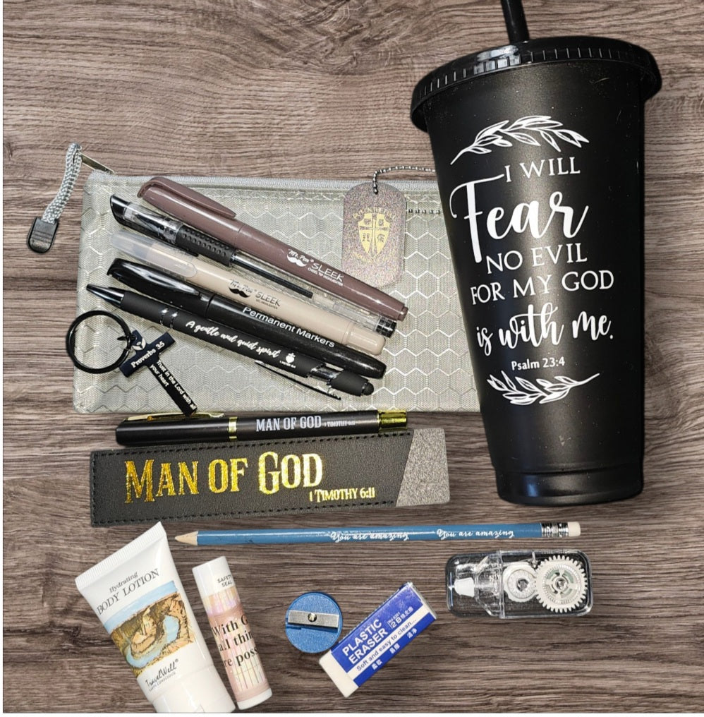 Men's "Highly Blessed" Majestic Bible Journaling Bundle