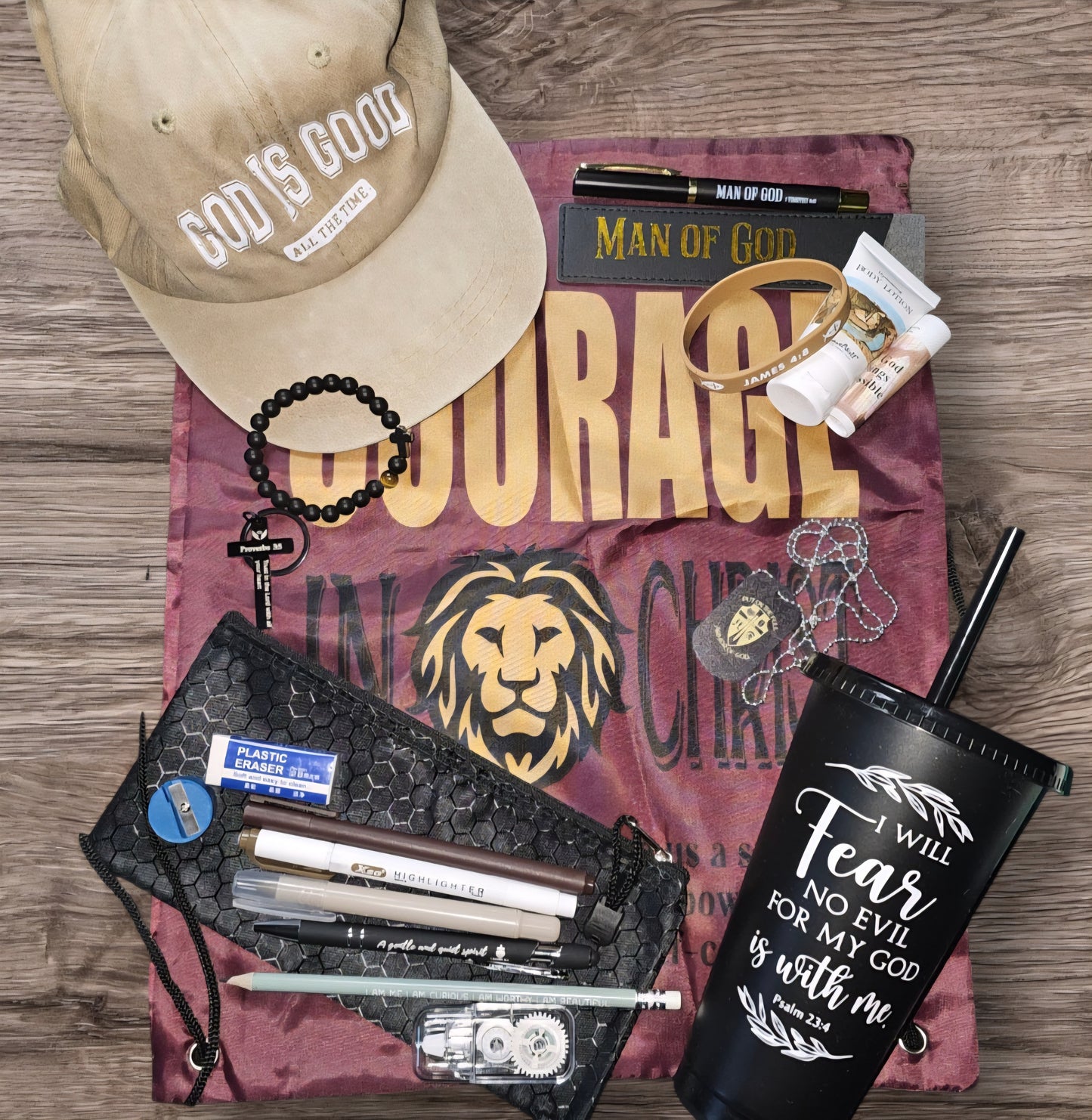 Men's "Highly Blessed" Signature Bible Journaling Bundle