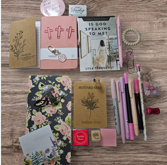 Mystery "Highly Blessed" Basic Bible Journaling Bundle