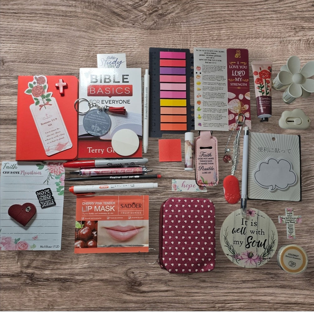 Mystery "Highly Blessed" Premier Bible Journaling Bundle