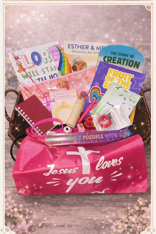 Kids Girls "FavoURed" Bible Journaling Bundle (Pre-set)