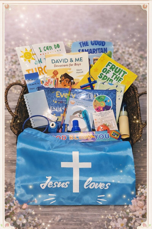 Kids Boys "FavoURed" Bible Journaling Bundle (Pre-set)