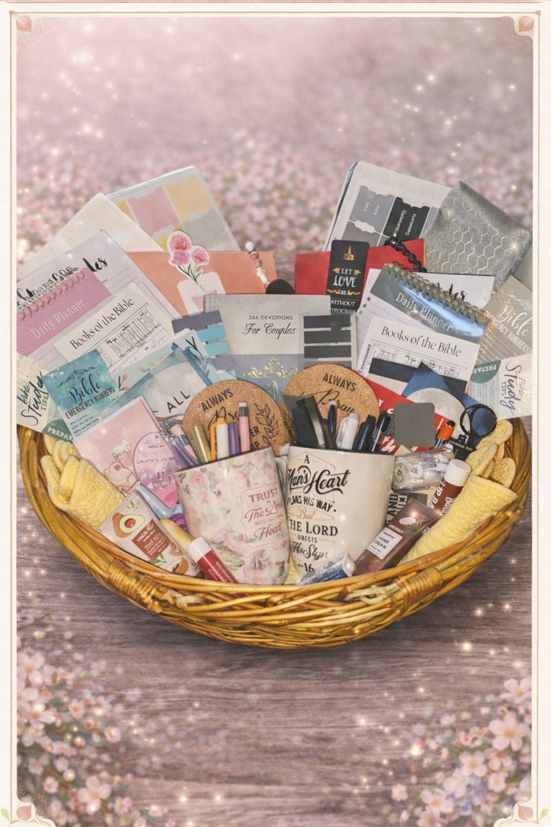 Couple's "Highly Blessed" Bible Journaling Bundle (Pre-set)