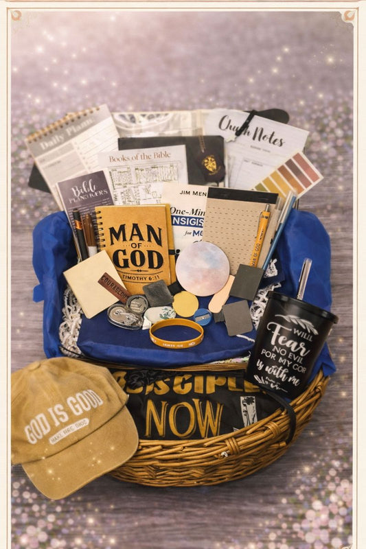 Men's "Highly Blessed" Signature Bible Journaling Bundle (Pre-set)