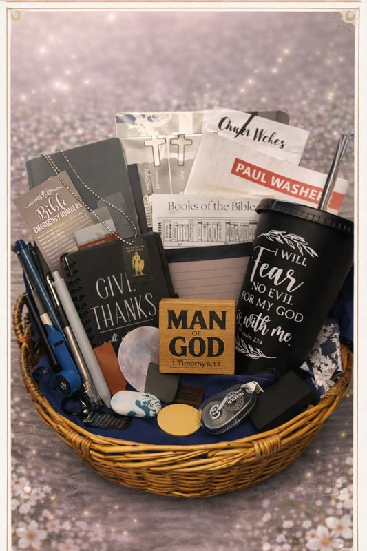 Men's "Highly Blessed" Majestic Bible Journaling Bundle (Pre-set)