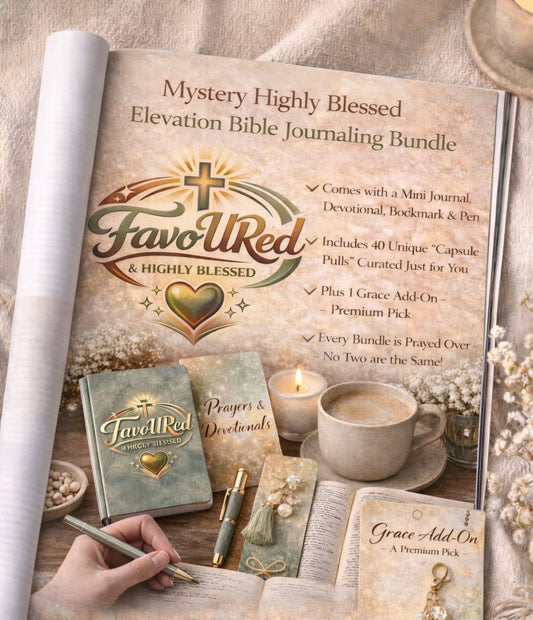 Mystery "Highly Blessed" Elevation Bible Journaling Bundle