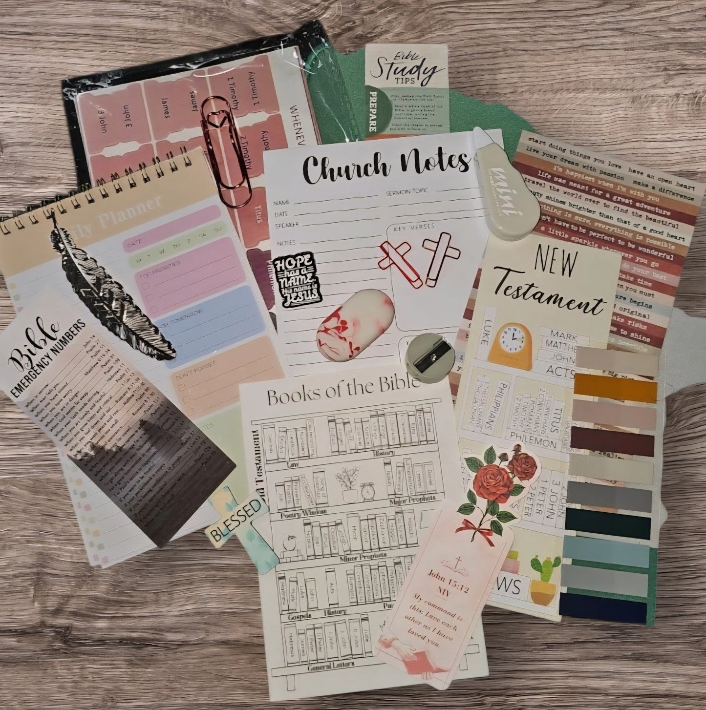 Women's "Highly Blessed" Signature Bible Journaling Bundle