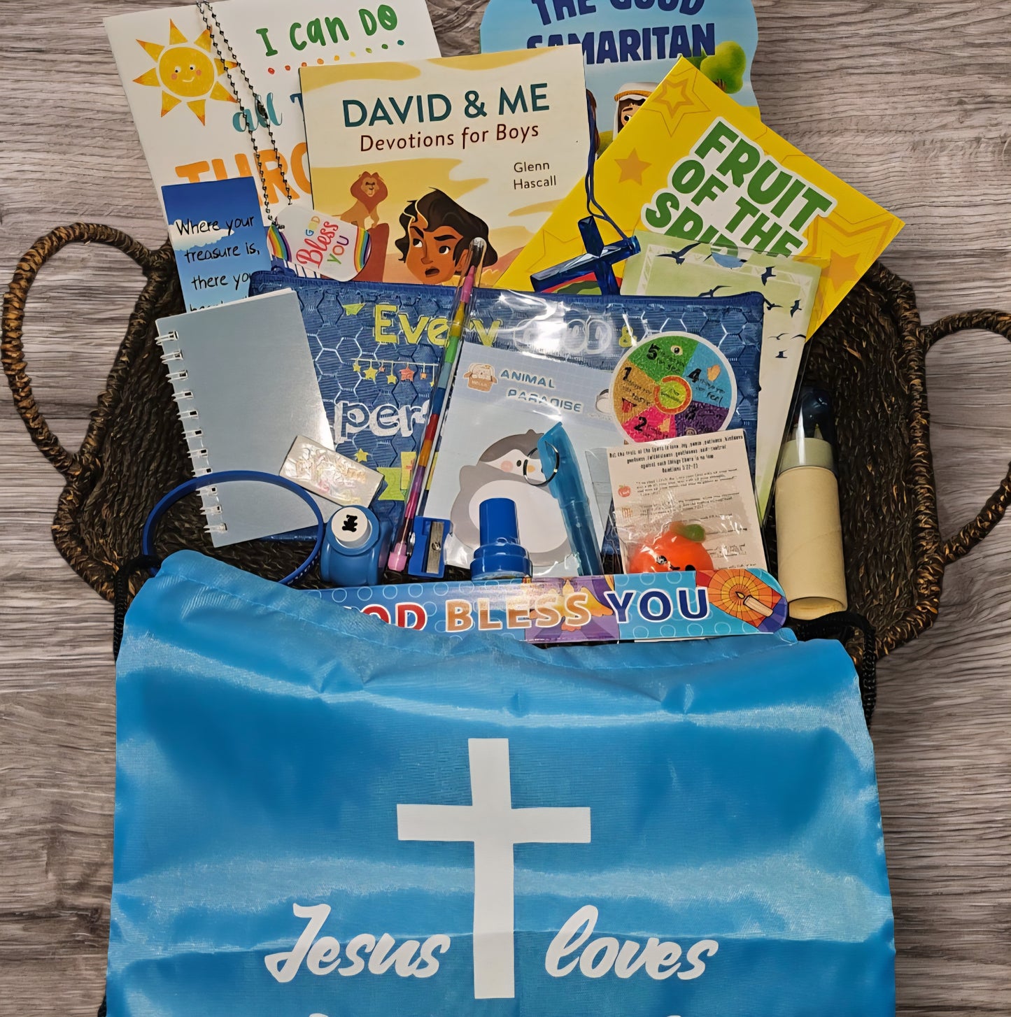 Kids Boys "FavoURed" Bible Journaling Bundle