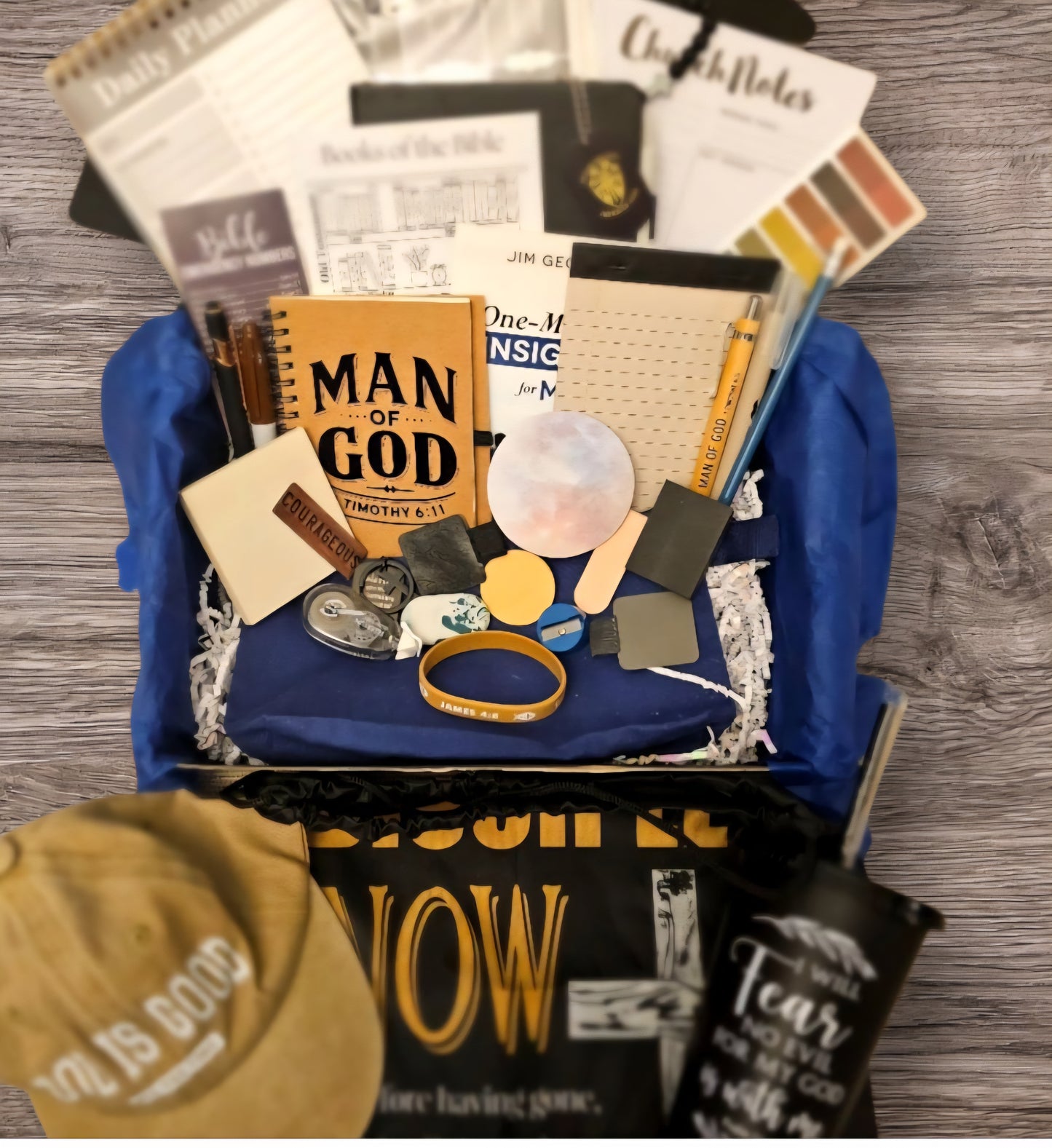 Men's "Highly Blessed" Signature Bible Journaling Bundle