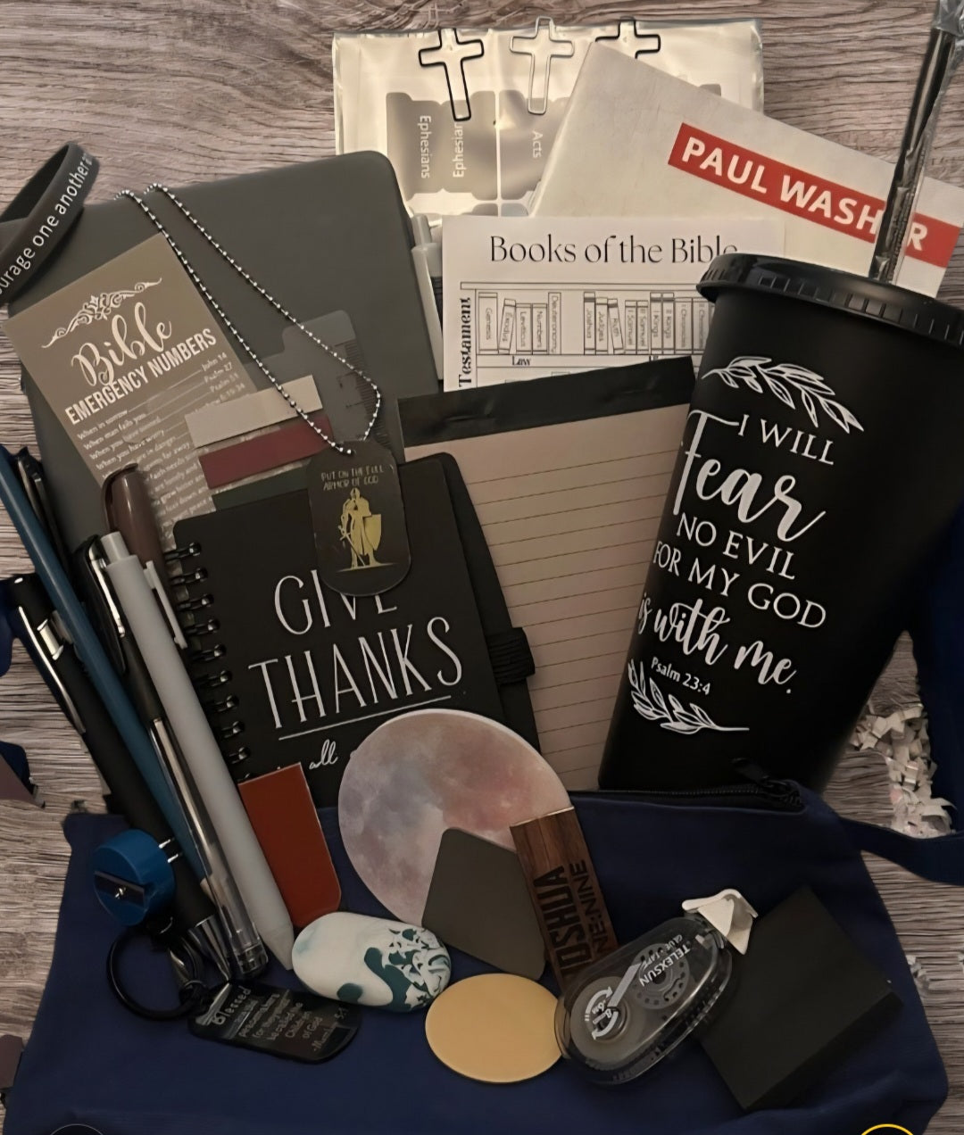 Men's "Highly Blessed" Majestic Bible Journaling Bundle