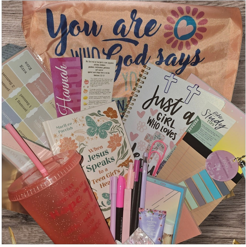Teen Girl "FavoURed" Bible Journaling Bundle