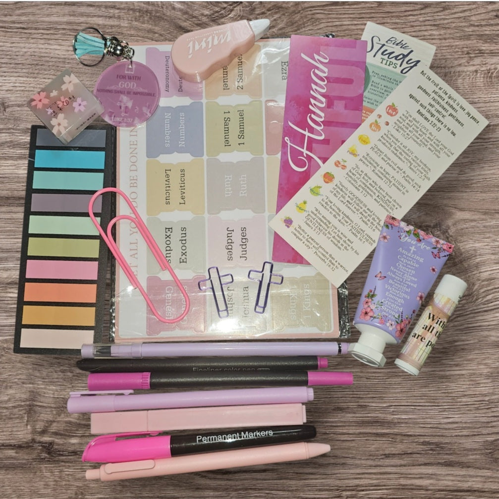 Teen Girl "FavoURed" Bible Journaling Bundle