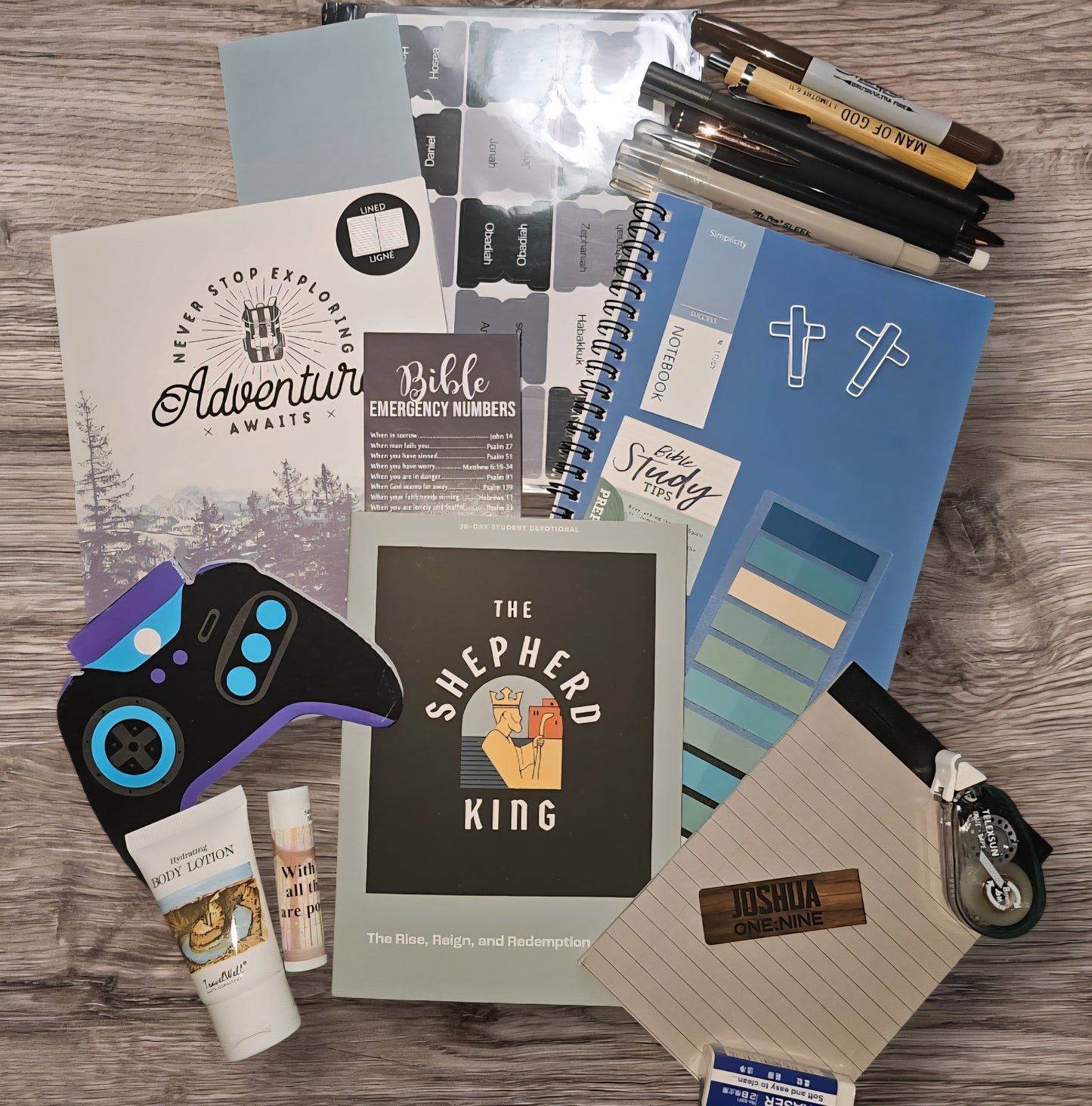 Teen Boy "FavoURed" Bible Journaling Bundle