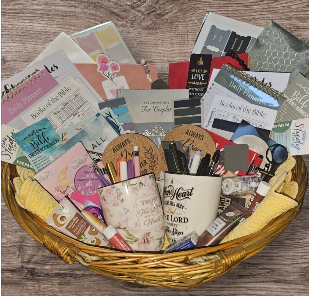 Couple's "Highly Blessed" Bible Journaling Bundle