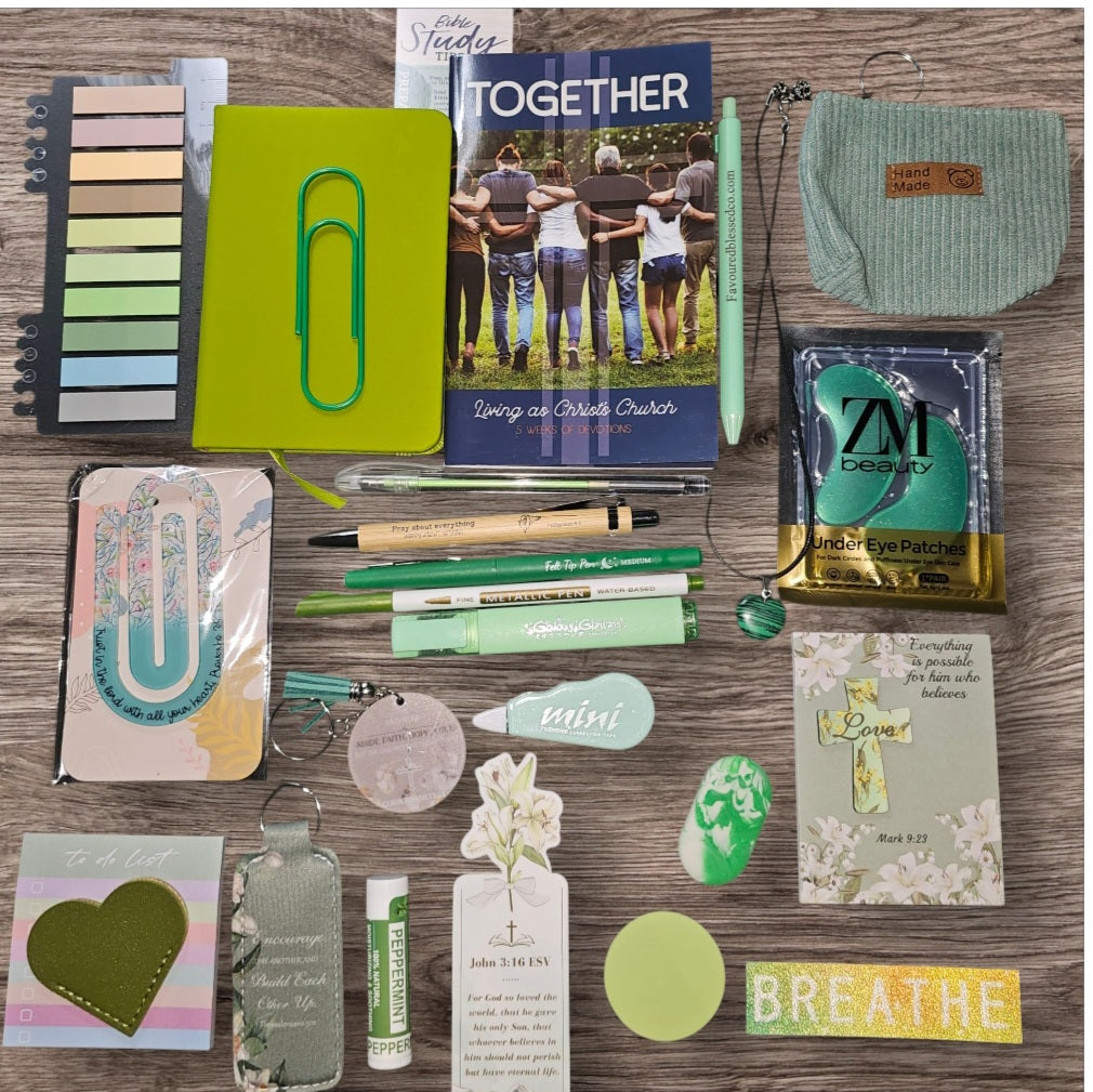 Mystery "Highly Blessed" Deluxe Bible Journaling Bundle
