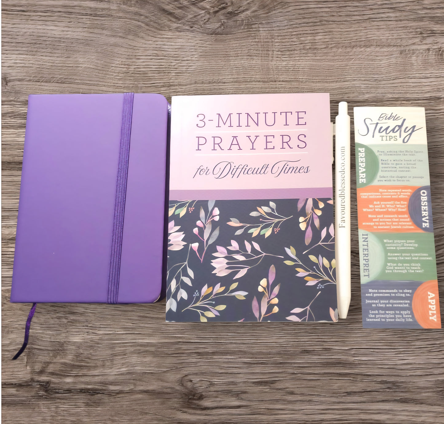Mystery "Highly Blessed" Abundance Bible Journaling Bundle