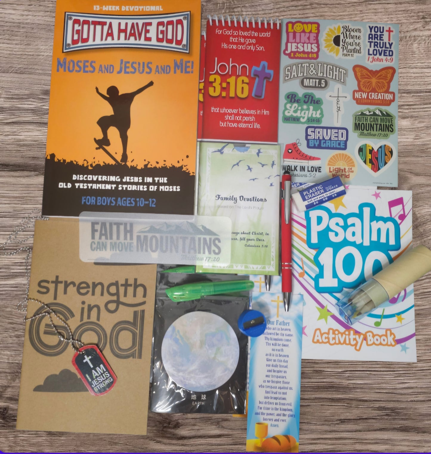 Tween Boys "FavoURed" Bible Journaling Bundle